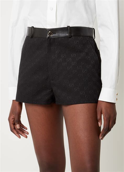 Korte broek Gucci zwart maat S International in Viscose .